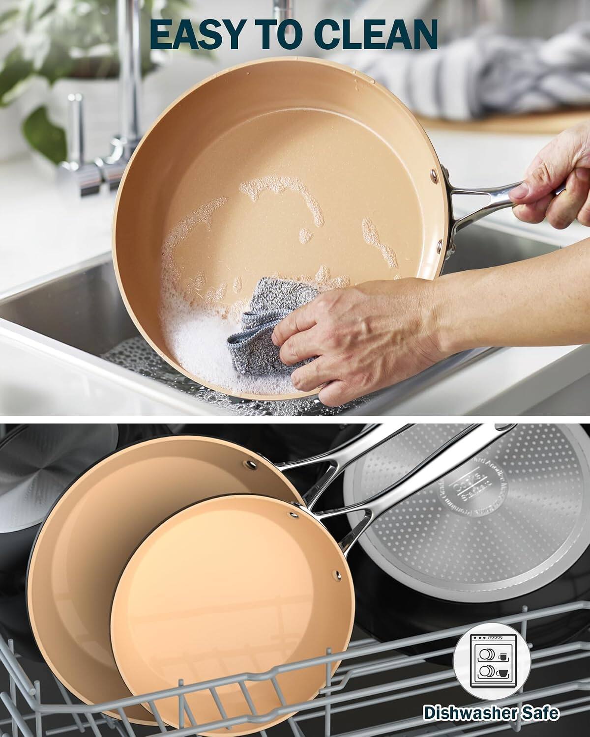 EASY TO CLEAN  
Dishwasher Safe