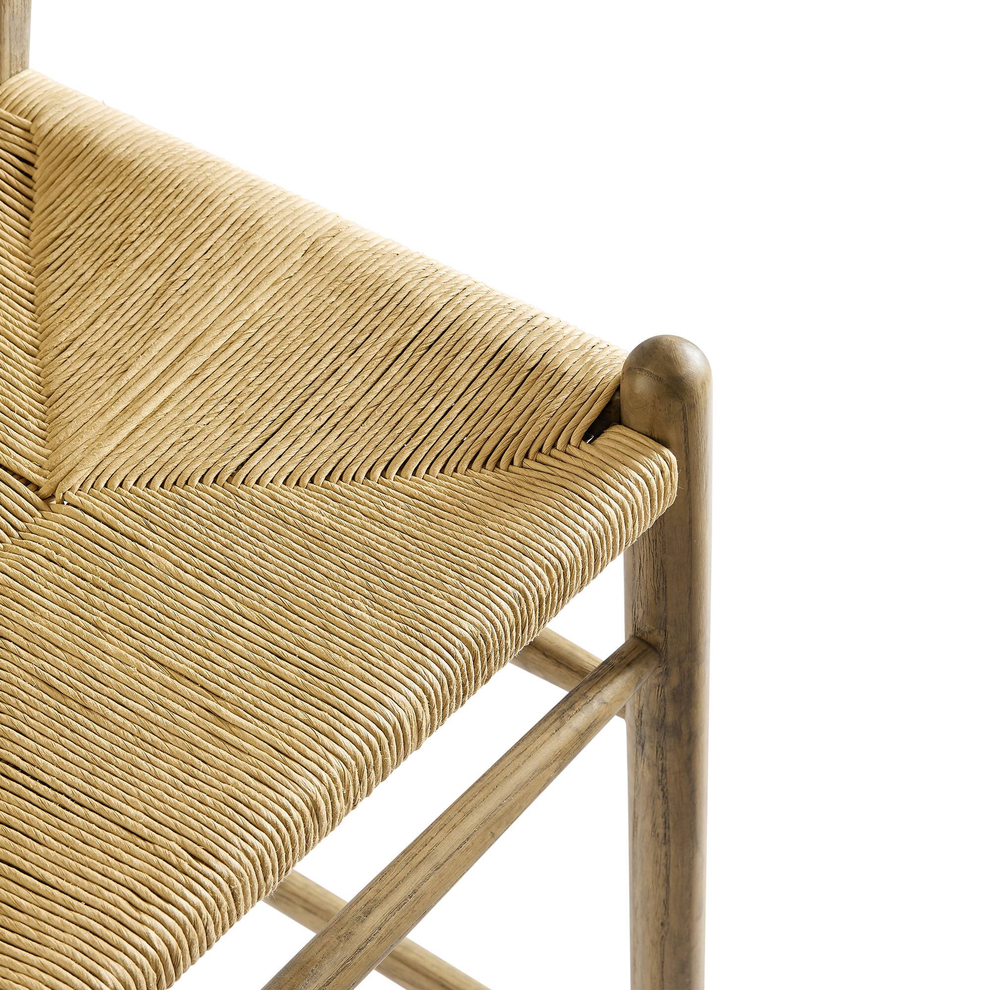 Alt View 4. Modway - Amish Wood Bar Stool - Gray.