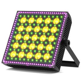 UKing - 200W Golden LED Wall Washer | ABS Shell | DMX512(15CH)/Sound/Auto/MS | Stage/Bar/Party