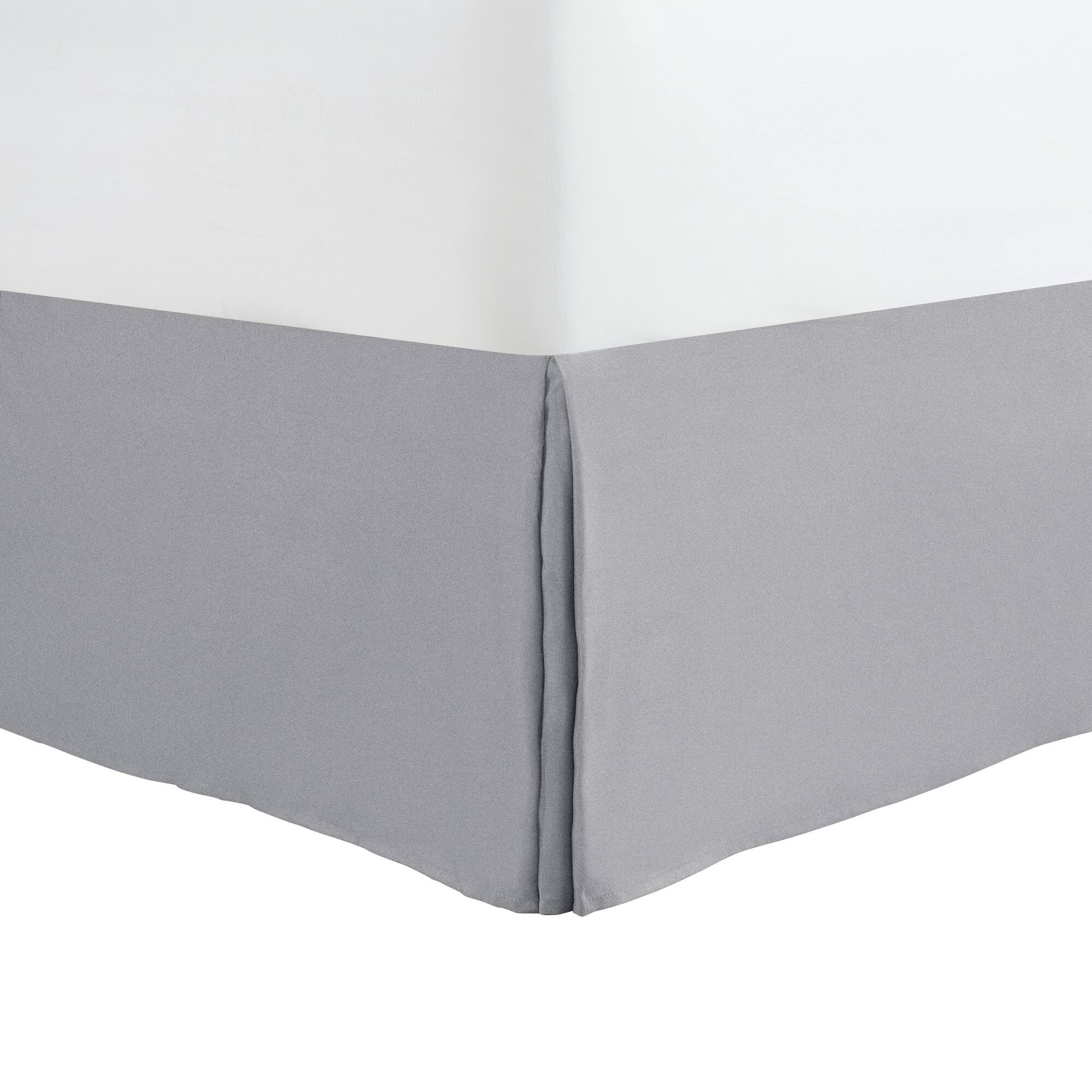 Left. Sweet Home Collection - Luna 7 Piece Crushed Velvet Elegant Comforter & Decorative Pillow Set - Queen - Grey.