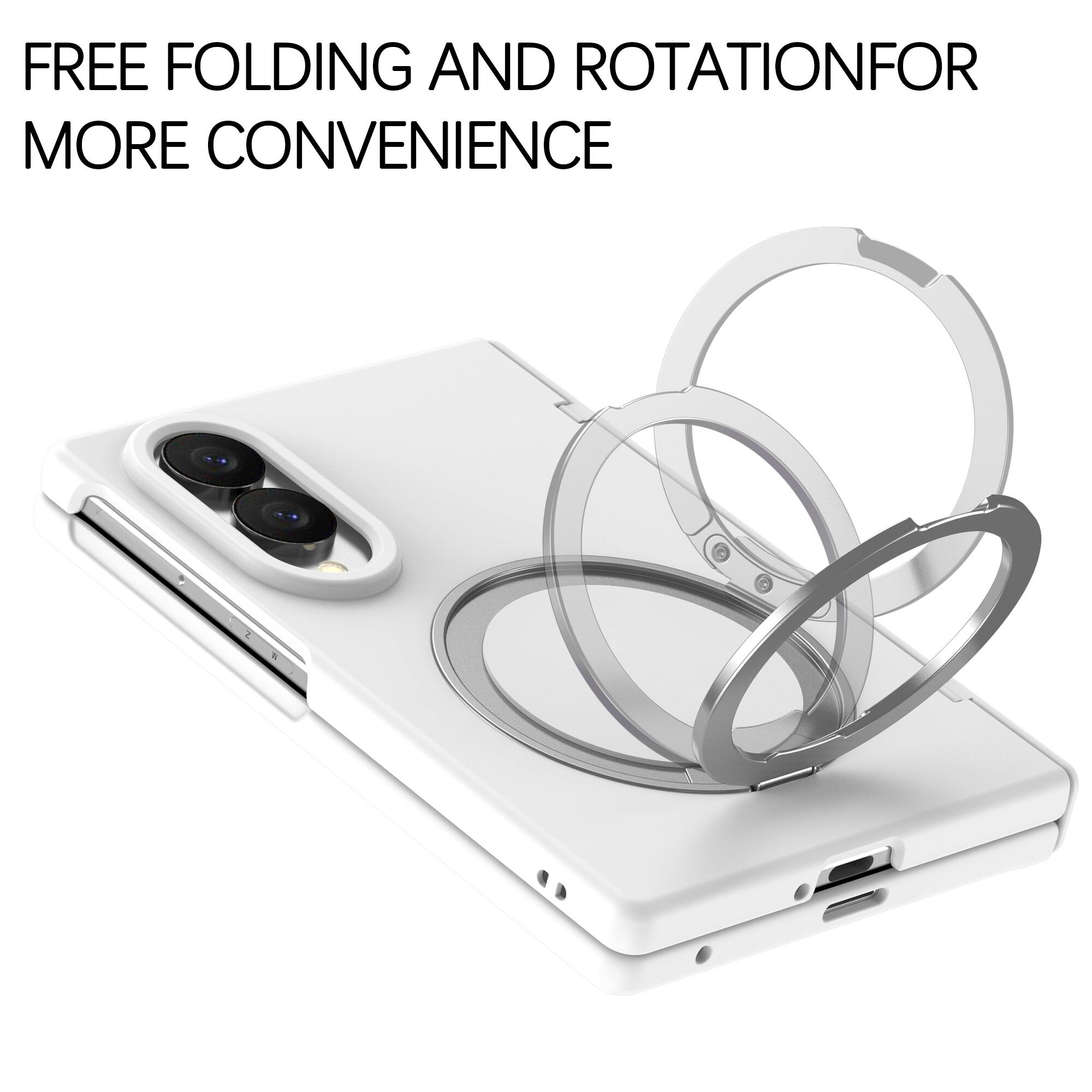 FREE FOLDING AND ROTATION FOR MORE CONVENIENCE