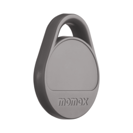 Momax - Pinpop² Lite Find My Locator Compatible with Apple Find My or Android Find My devices - Gray