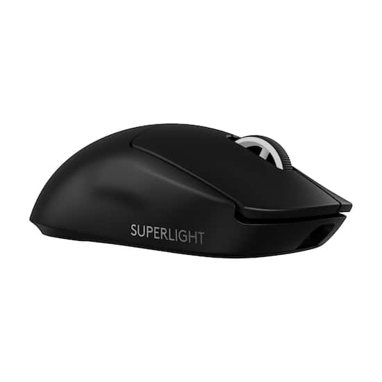 Logitech - G PRO X SUPERLIGHT 2 LIGHTSPEED Lightweight Wireless Optical HERO 2 Sensor 44 000 DPI Gaming Mouse with 8K Polling - Wireless - Black