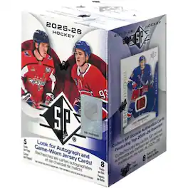 Upper Deck - Upper Deck: 2025-26 SP Hockey Blaster Box - 8 Packs