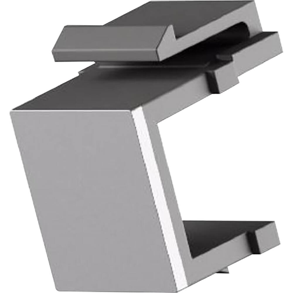 Alt View 5. Ubiquiti - Keystone Blank Insert 24-Pack UACC-Keystone-Blank- - Gray.