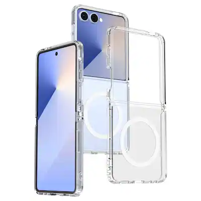Entronix Magnetic Hard Back Case for Samsung Galaxy Z Flip 7 Slim and Design Clear - Best Buy Entronix Magnetic Hard Back Case for Samsung Galaxy Z Flip 7 Slim and Design Clear - Best Buy