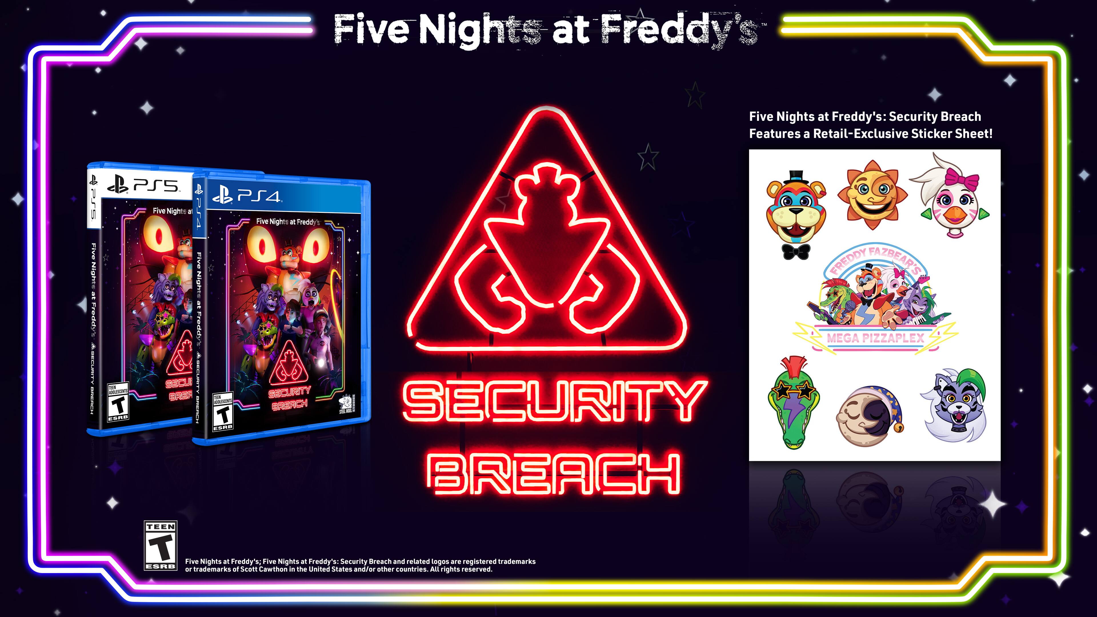 Angle. Maximum Games - Five Nights at Freddy's - Security Breach.