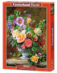 Castorland Puzzle, Castorland, 500, 500 FLOWERS IN A VASE, 9+