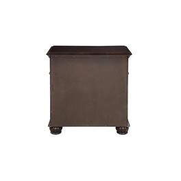 New Classic Furniture - Furniture Maximus Solid Wood 3-Drawer Nightstand in Madeira - Brown