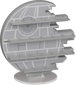 Funko - Bitty POP! Display: Star Wars Death Star (Display only, no product included) - Collectibles - Multicolor