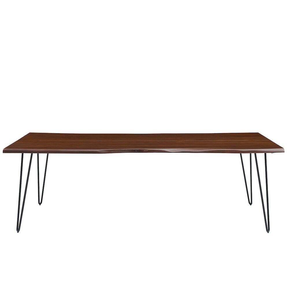 Alt View 4. Modway - Ardor 96" Live Edge Acacia Wood Acacia Wood Dining Table - Brown.