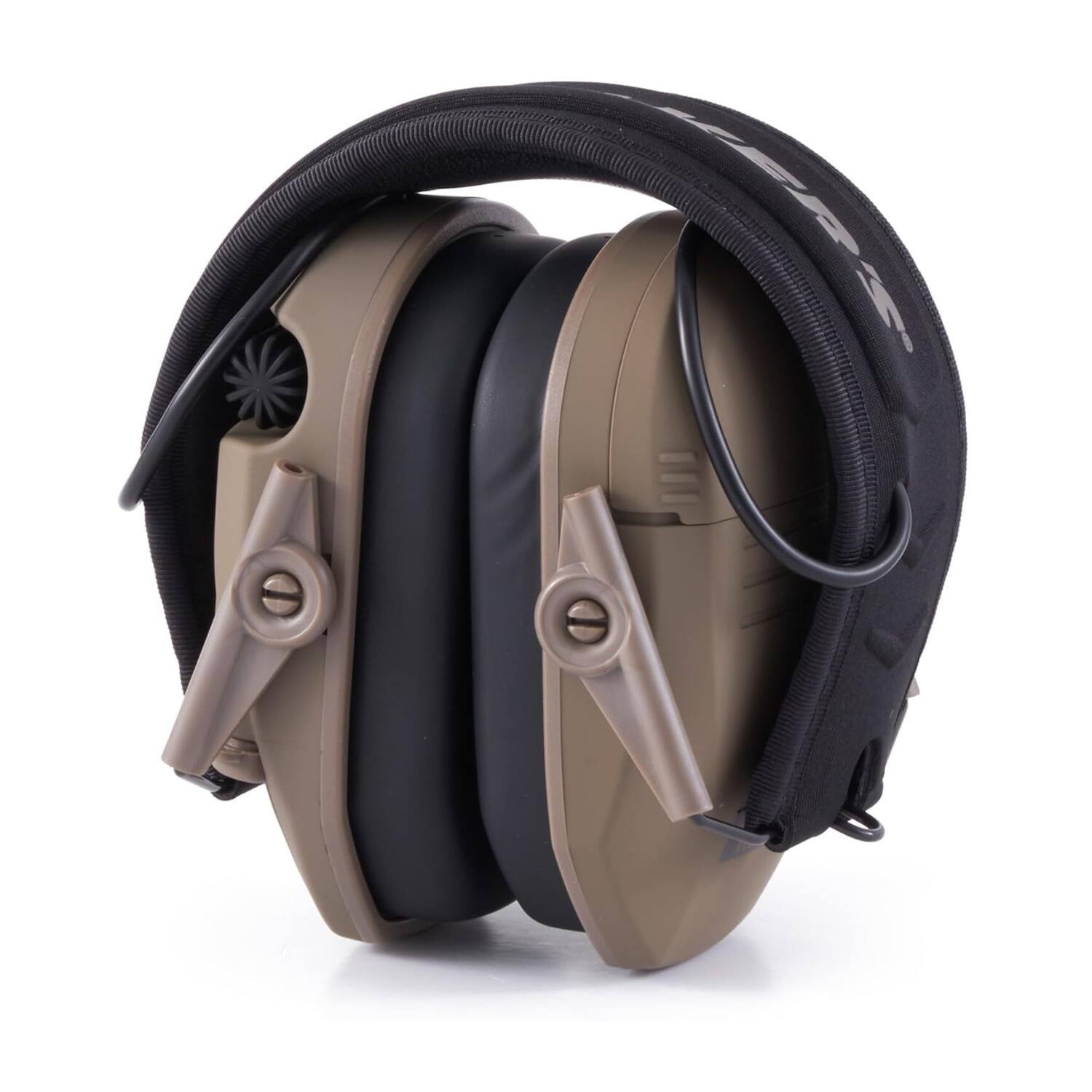 Angle. Walker’s - Walker's Razor Slim Electronic Ear Muffs (Flat Dark Earth) - Flat Dark Earth.