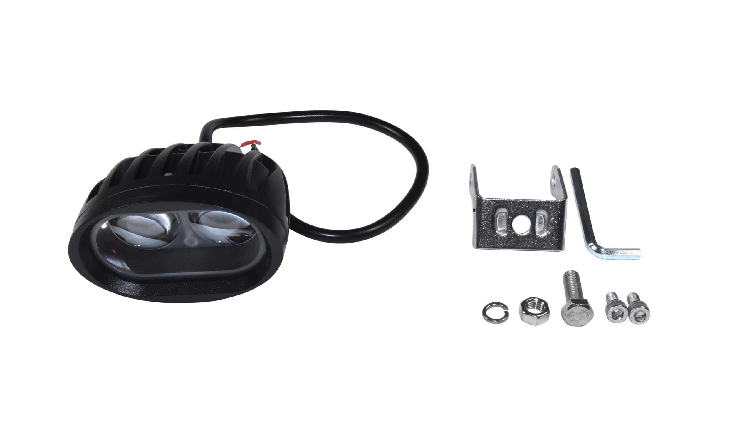 Alt View 2. HQRP - Blue Spot Forklift Safety Light - LED Pedestrian Warning Lamp, 10 V-80 V DC, IP67 Waterproof, EMC.