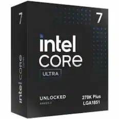 Intel Core Ultra 7
Unlocked
270K Plus
LGA1851