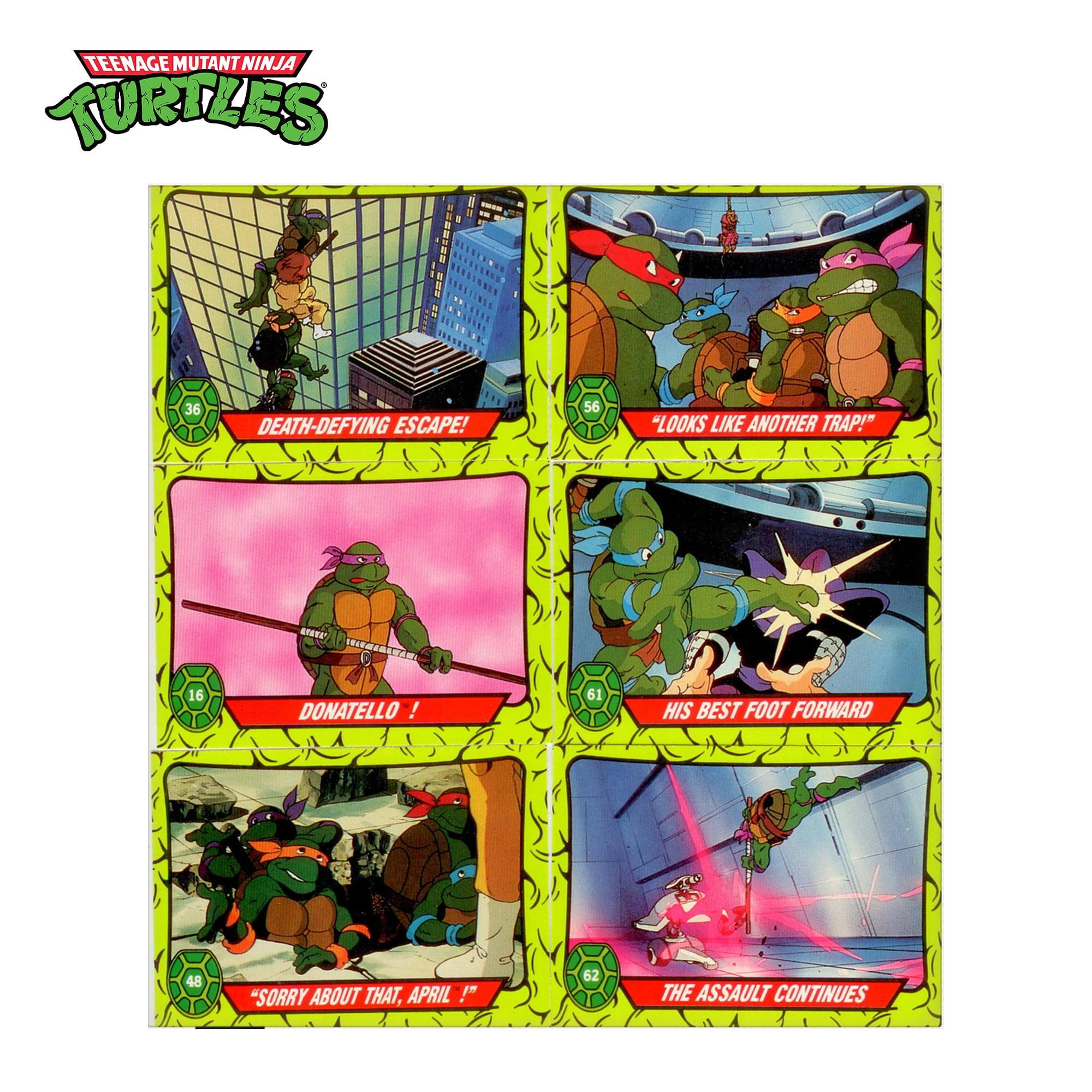 TEENAGE MUTANT NINJA TURTLES

36 DEATH-DEFYING ESCAPE!

56 "LOOKS LIKE ANOTHER TRAP!"

16 DONATELLO!

61 HIS BEST FOOT FORWARD

48 "SORRY ABOUT THAT, APRIL!"

62 THE ASSAULT CONTINUES