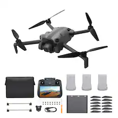 Front. SKYROVER - X1 Fly More Combo 8K Drone Bundle with Remote Screen Controller - Gray.