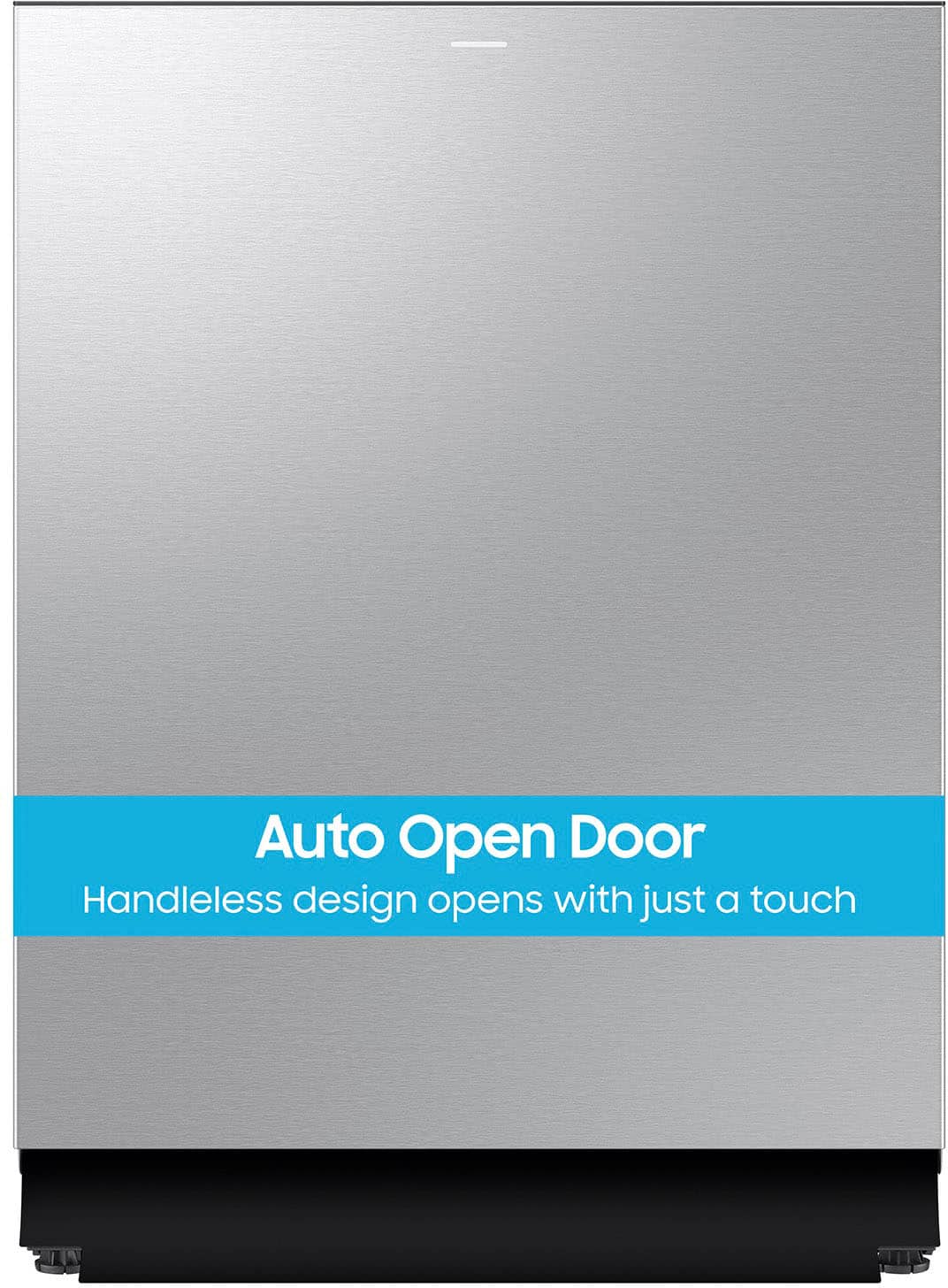 Auto Open Door Handleless design opens with just a touch.