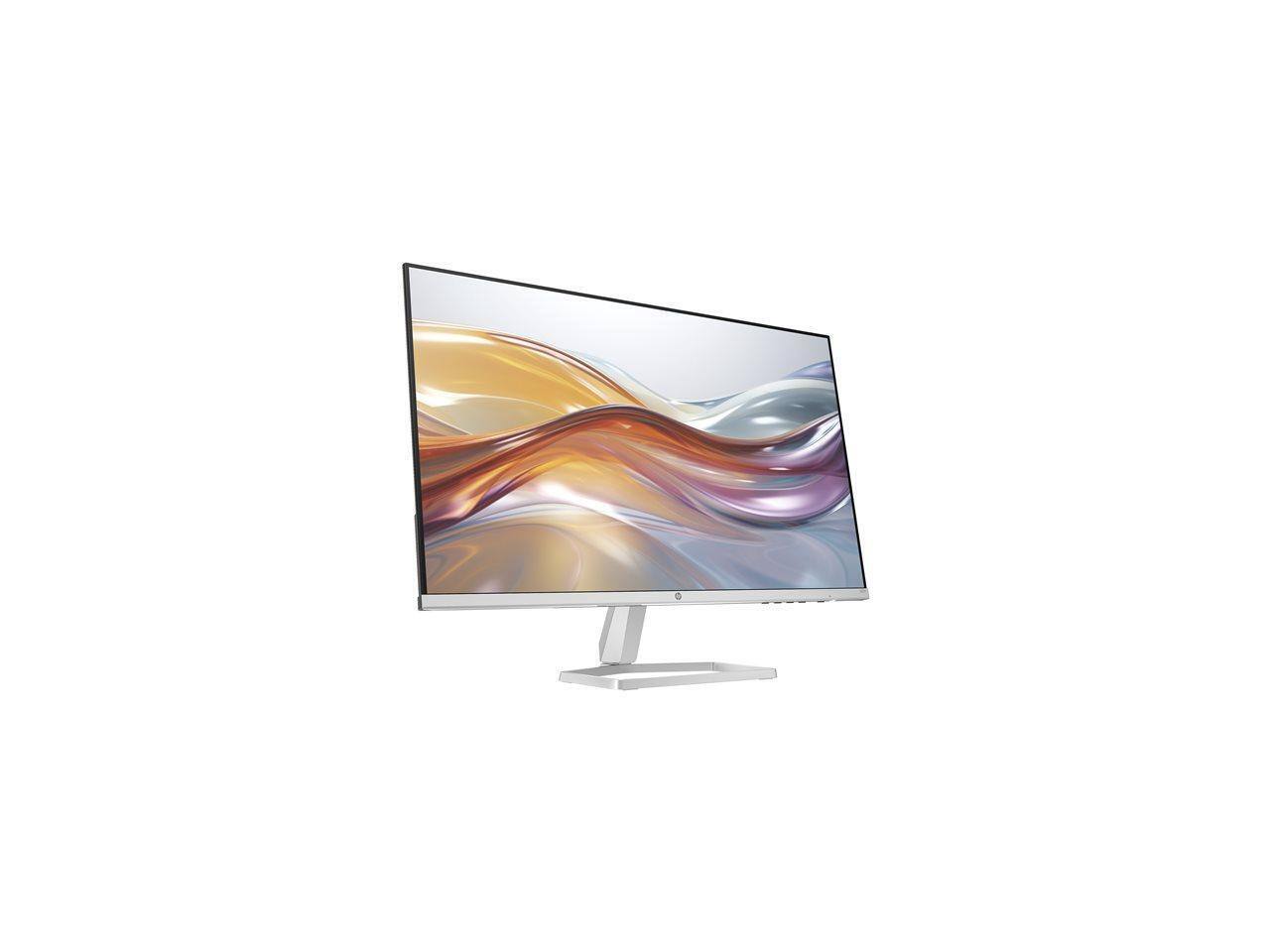 Alt View 2. HP - Refurbished HP 527sf 27" 100Hz 5ms HDMI VGA Monitor - silver.