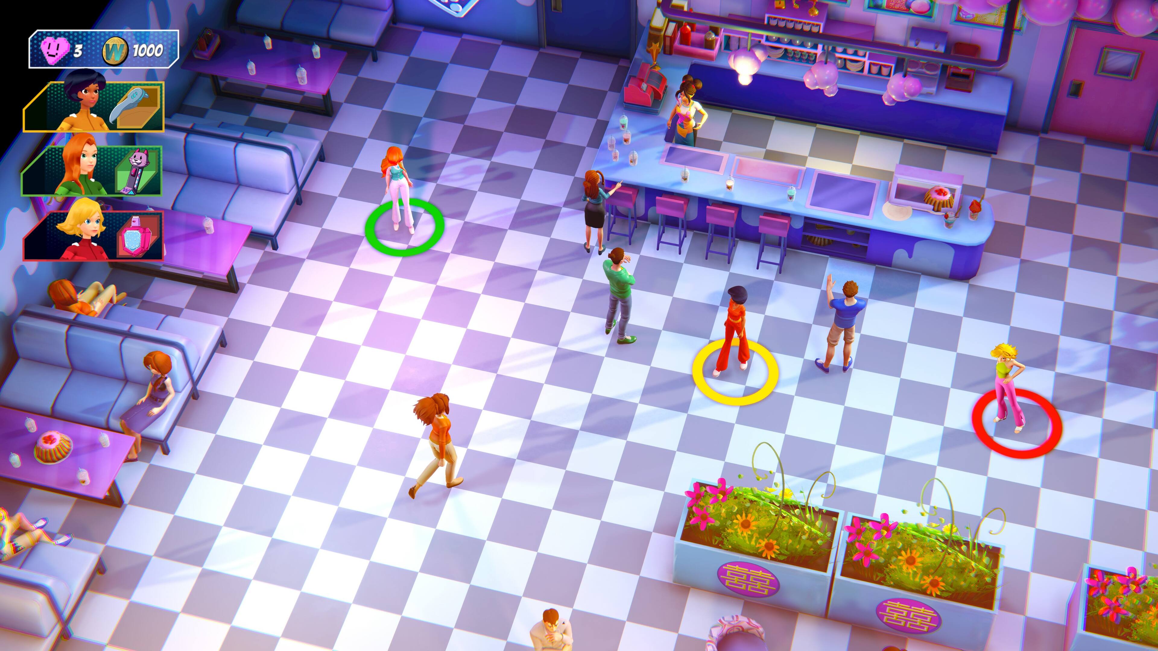 Left. Microids - Totally Spies! - Cyber Mission.