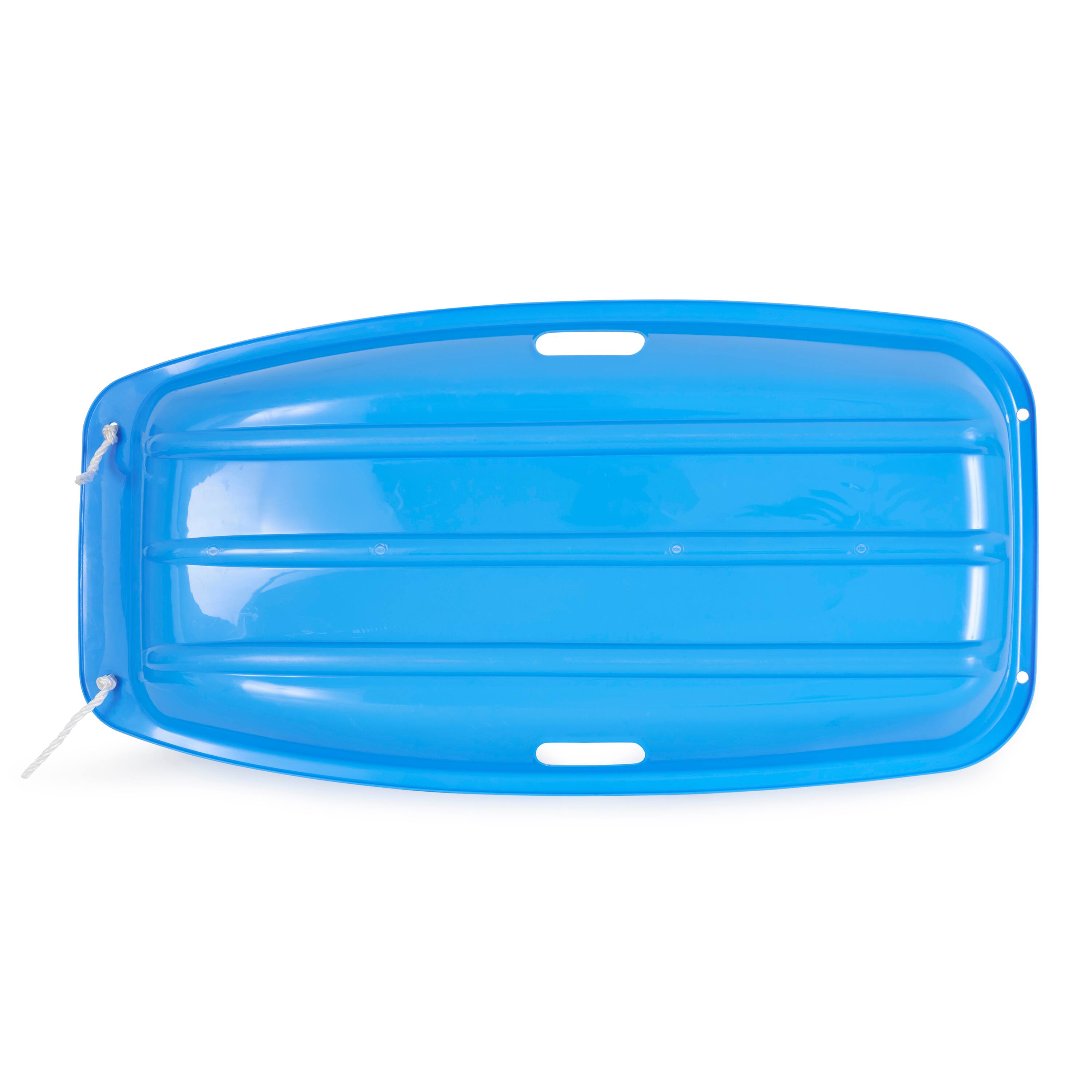 Alt View 3. Slippery Racer - Slippery Racer Downhill Sprinter Kids Toddler Plastic Toboggan Snow Sled, Blue - Blue.