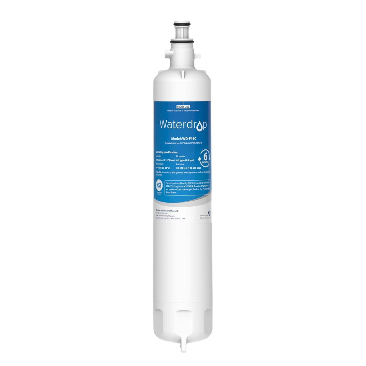 Waterdrop  
Model: WDF19C  

Waterdrop  
Model: WDF19C  
Water Purification System  

Flow Rate: 6 GPM (22.7 LPM)  
Capacity: 100 GALLONS (378.5 LITERS)  

Waterdrop  
Model: WDF19C  
Water Purification System  

Flow Rate: 6 GPM (22.7 LPM)  
Capacity: 100 GALLONS (378.5 LITERS)  

Waterdrop  
Model: WDF19C  
Water Purification System  

Flow Rate: 6 GPM (22.7 LPM)  
Capacity: 100 GALLONS (378.5 LITERS)  

Waterdrop  
Model: WDF19C  
Water Purification System  

Flow Rate: 6 GPM (22.7 LPM)  
Capacity: 100 GALLONS (378.5 LITERS)  

Waterdrop  
Model: WDF19C  
Water Purification System  

Flow Rate: 6 GPM (22.7 LPM)  
Capacity: 100 GALLONS (378.5 LITERS)  

Waterdrop  
Model: WDF19C  
Water Purification System  

Flow Rate: 6 GPM (22.7 LPM)  
Capacity: 100 GALLONS (378.5 LITERS)  

Waterdrop  
Model: WDF19C  
Water Purification System  

Flow Rate: 6 GPM (22.7 LPM)  
Capacity: 100 GALLONS (378.5 LITERS)  

Waterdrop  
Model: WDF19C  
Water Purification System  

Flow Rate: 6 GPM (22.7 LPM)  
Capacity: 100 GALLONS (378.5 LITERS)  

Waterdrop  
Model: WDF19C  
Water Purification System  

Flow Rate: 6 GPM (22.7 LPM)  
Capacity: 100 GALLONS (378.5 LITERS)  

Waterdrop  
Model: WDF19C  
Water Purification System  

Flow Rate: 6 GPM (22.7 LPM)  
Capacity