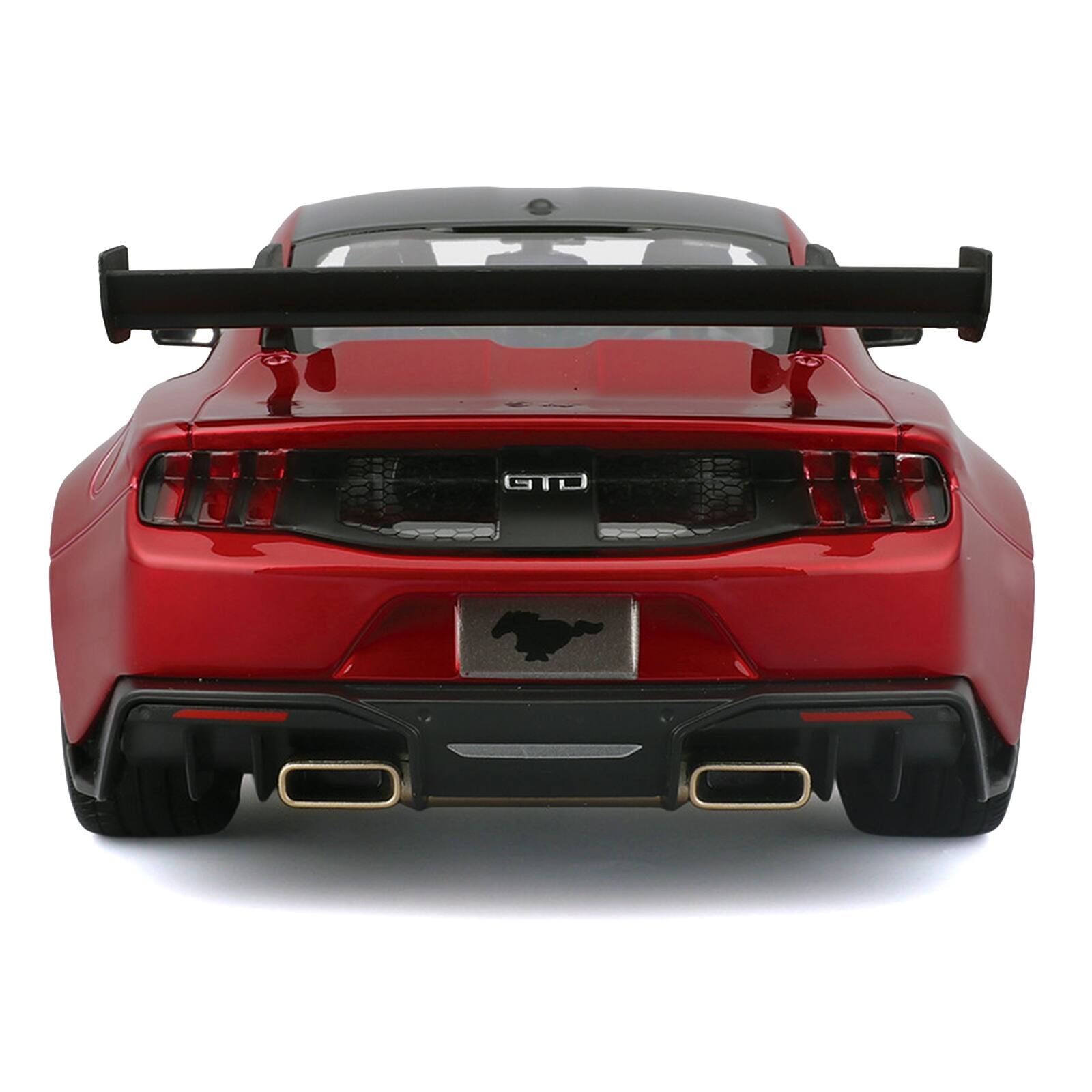 Alt View 4. Maisto - 2025 Ford Mustang GTD Red Metallic with Black Top "Special Edition" Series 1/18 Diecast Model Car by Maisto.