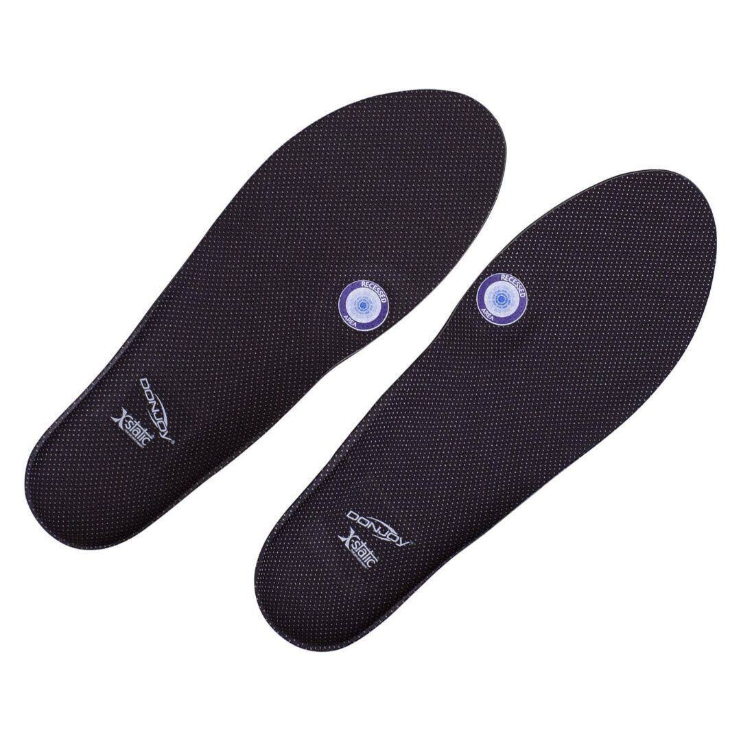 The text on the image reads:

- "RECYCLED"
- "DONJOY"
- "static"