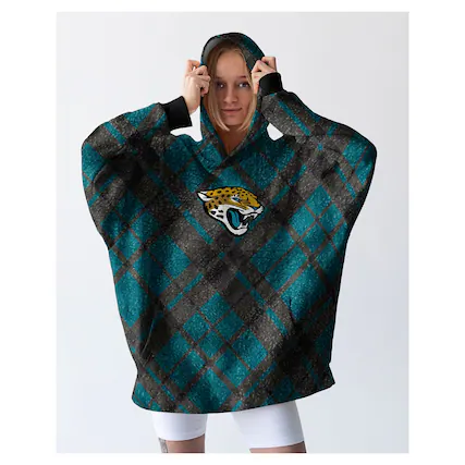 Front. Pegasus - 34" x 34" Digital Dash Sherpa Hooded Fan Cape - Multicolor.
