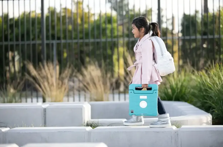 Alt View 17. Targus - Kid’s Case for iPad 11"(A16), iPad Air 11"(M3/M2), iPad 10.9"(10), iPad Air 10.9" (5/4), iPad Pro 11"(4/3/2/1) - Teal.