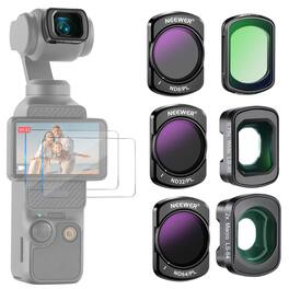 Neewer - Osmo Pocket 3 8-in-1 Filter & Lens Kit