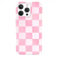 VELVET CAVIAR - Magsafe Case for Apple iPhone 16 Pro - Pink Vibe Checkered - Front_Zoom