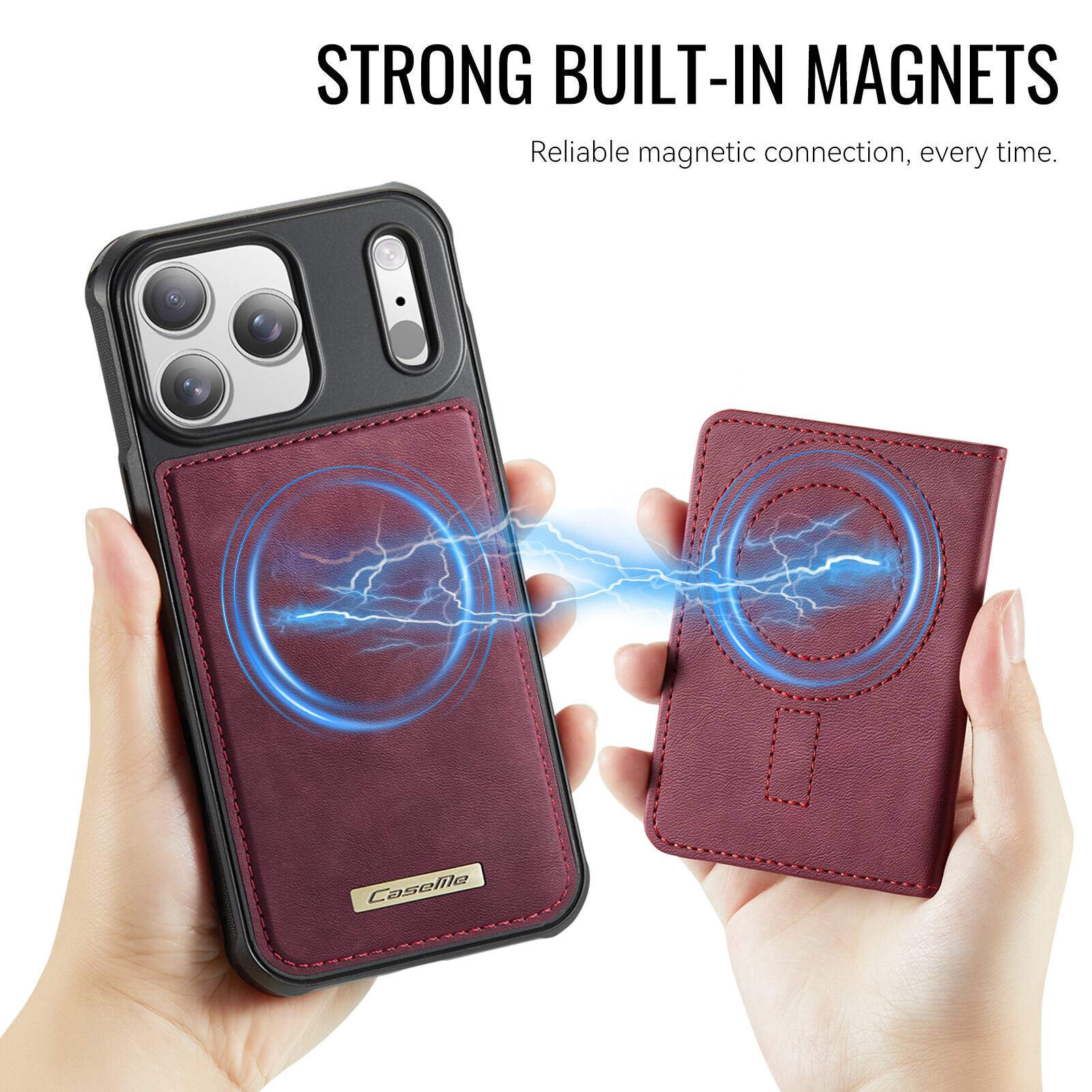 STRONG BUILT-IN MAGNETS  
Reliable magnetic connection, every time.  
Caselile