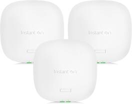 HPE Networking Instant On - AP22 802.11ax 2x2 Wi-Fi 6 Wireless Access Point R4W01A (Pack of 3)