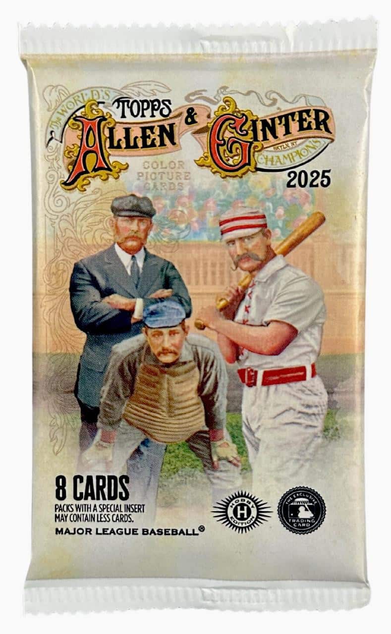 2025 Topps Allen & Ginter Baseball Hobby Booster Pack price history on PriceWatchPro