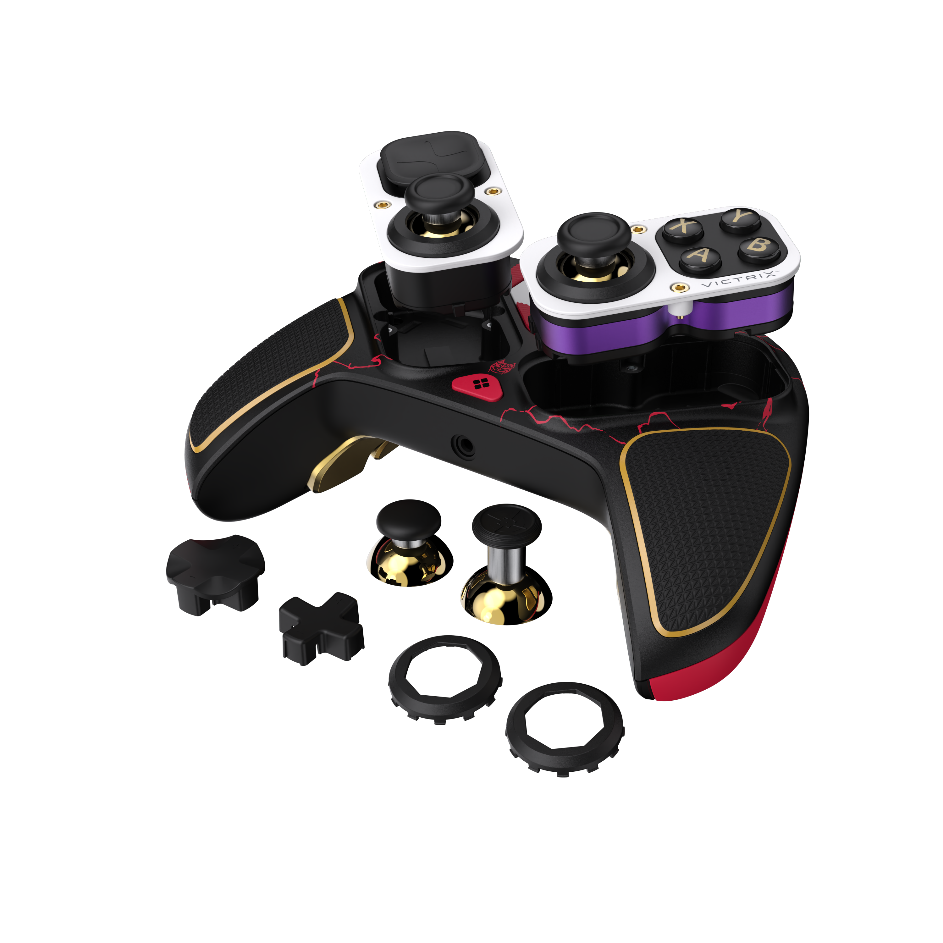 Alt View 3. Turtle Beach - Victrix™ Pro BFG™ Reloaded Wireless Modular Controller – Fortnite™ Drift - Fornite Drift.