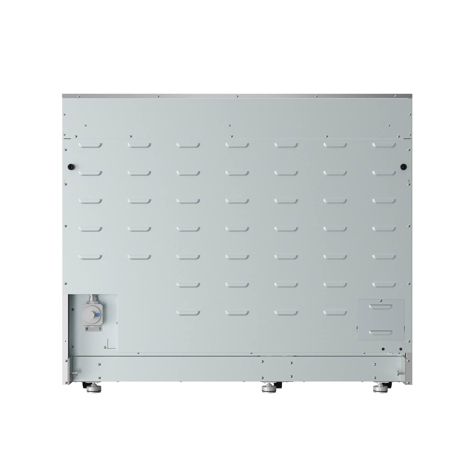 Alt View 8. Thor Kitchen - 7.6 Cu Ft. Freestanding Double Oven Dual Fuel Gas Range with 7 Burners - Stainless Steel.