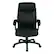 Front. Office Star Products - High-Back Eco Leather Executive Chair - Black.