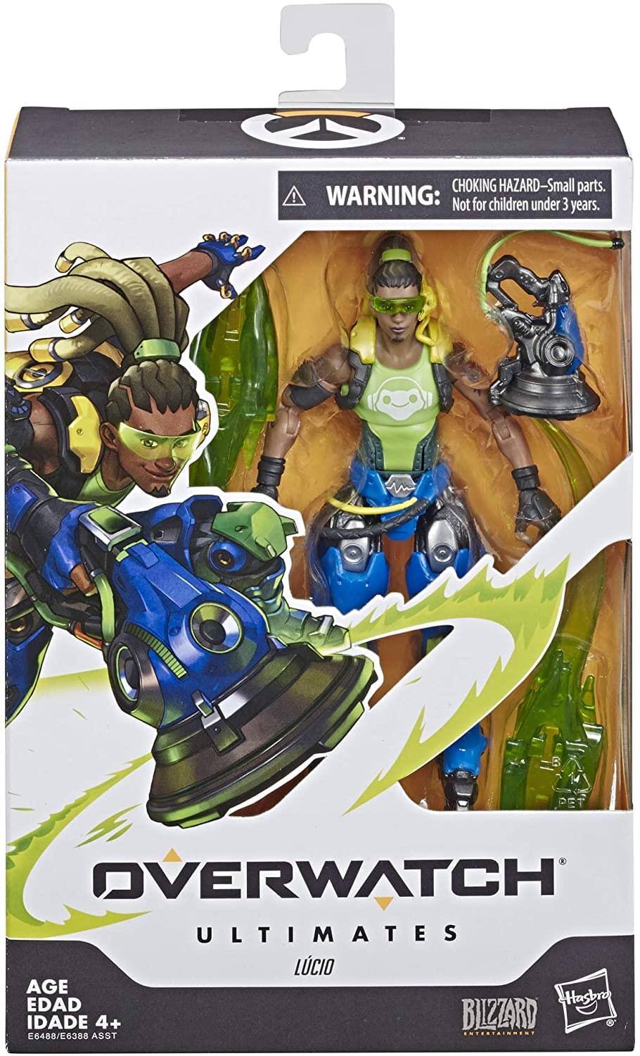 **WARNING: CHOKING HAZARD—Small parts. Not for children under 3 years.**

**OVERWATCH ULTIMATES**

**LÚCIO**

**AGE EDAD IDADE 4+**

**E6488/E6388 ASST**

**BLIZZARD ENTERTAINMENT**

**Hasbro**