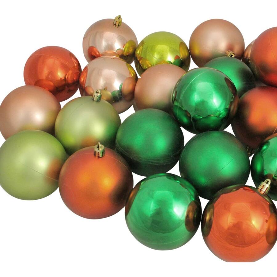 Vickerman 16 -Pack Red Ball Standard Indoor Shatterproof Ornament set in the Christmas Ornaments department at Vickerman 16 -Pack Red Ball Standard Indoor Shatterproof Ornament set in the Christmas Ornaments department at
