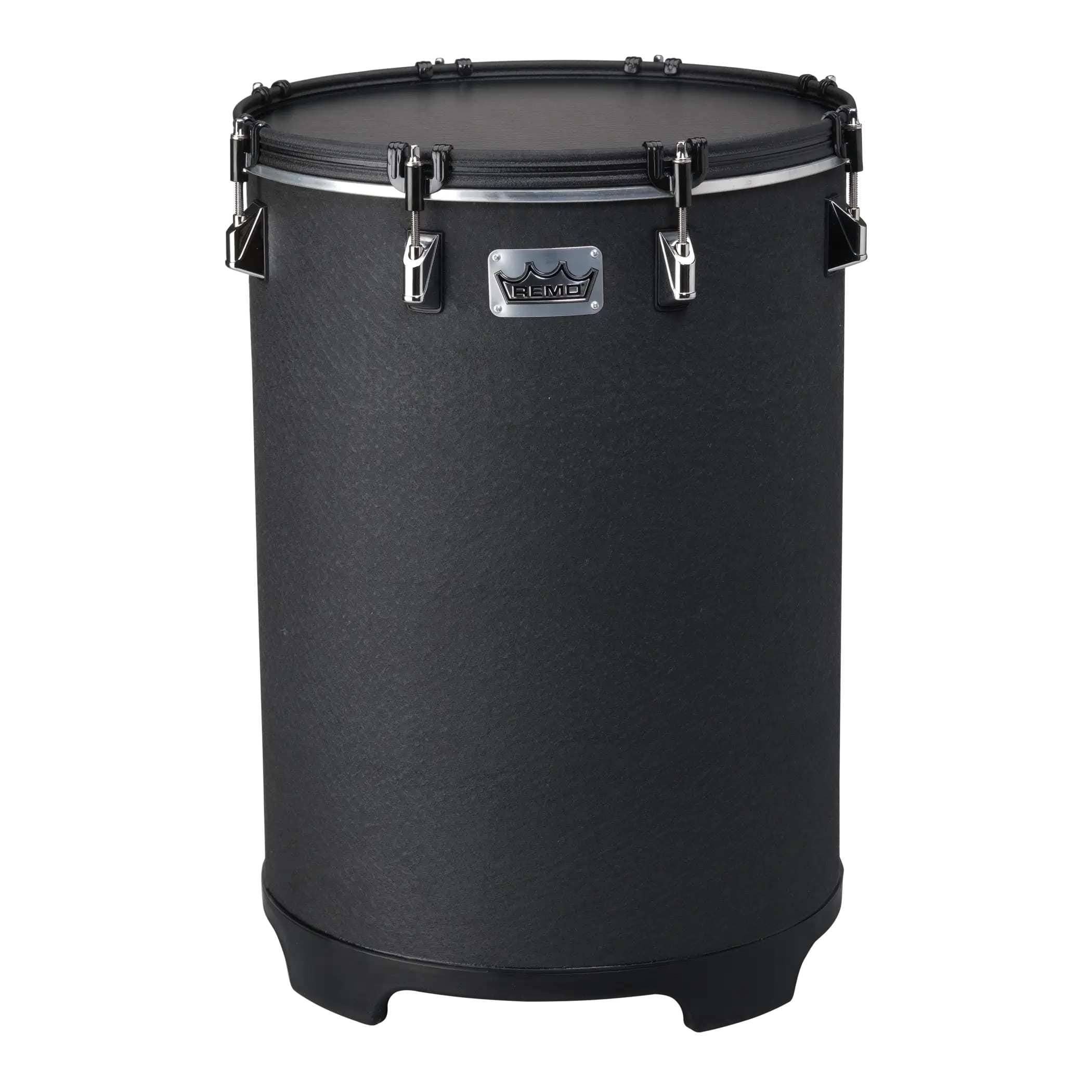 Remo - Bahia Bass Drum, 14 Diameter, 21 Height, Fabric Black Earth price history on PriceWatchPro