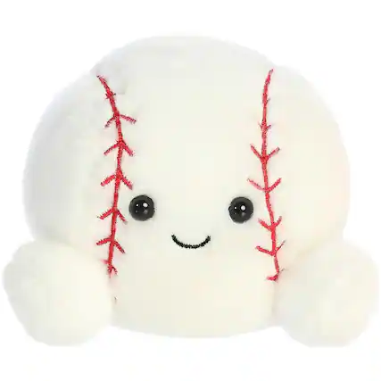 Front. Aurora - Aurora® Adorable Palm Pals™ Slugger Baseball™ Stuffed Animal - Assorted Pre-Pack.