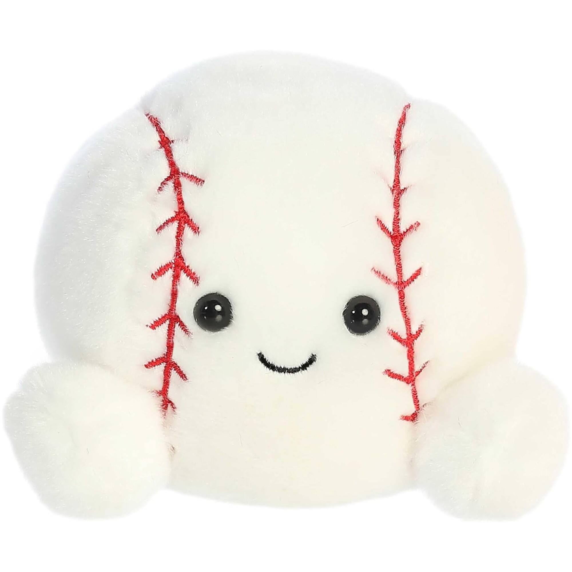 Front. Aurora - Aurora® Adorable Palm Pals™ Slugger Baseball™ Stuffed Animal - Assorted Pre-Pack.