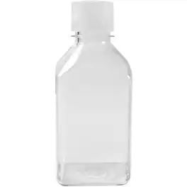Nalgene - Transparent Lexan Polycarbonate Square Storage Bottle - 16 oz. - Clear