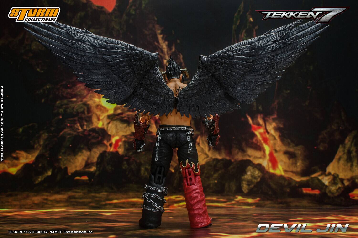 STORM COLLECTIBLES

TEKKEN 7

PROTOTYPE MAY BE SLIGHTLY DIFFERENT FROM FINAL PRODUCT

TEKKEN 7 & © BANDAI NAMCO Entertainment Inc.

DEVIL JIN