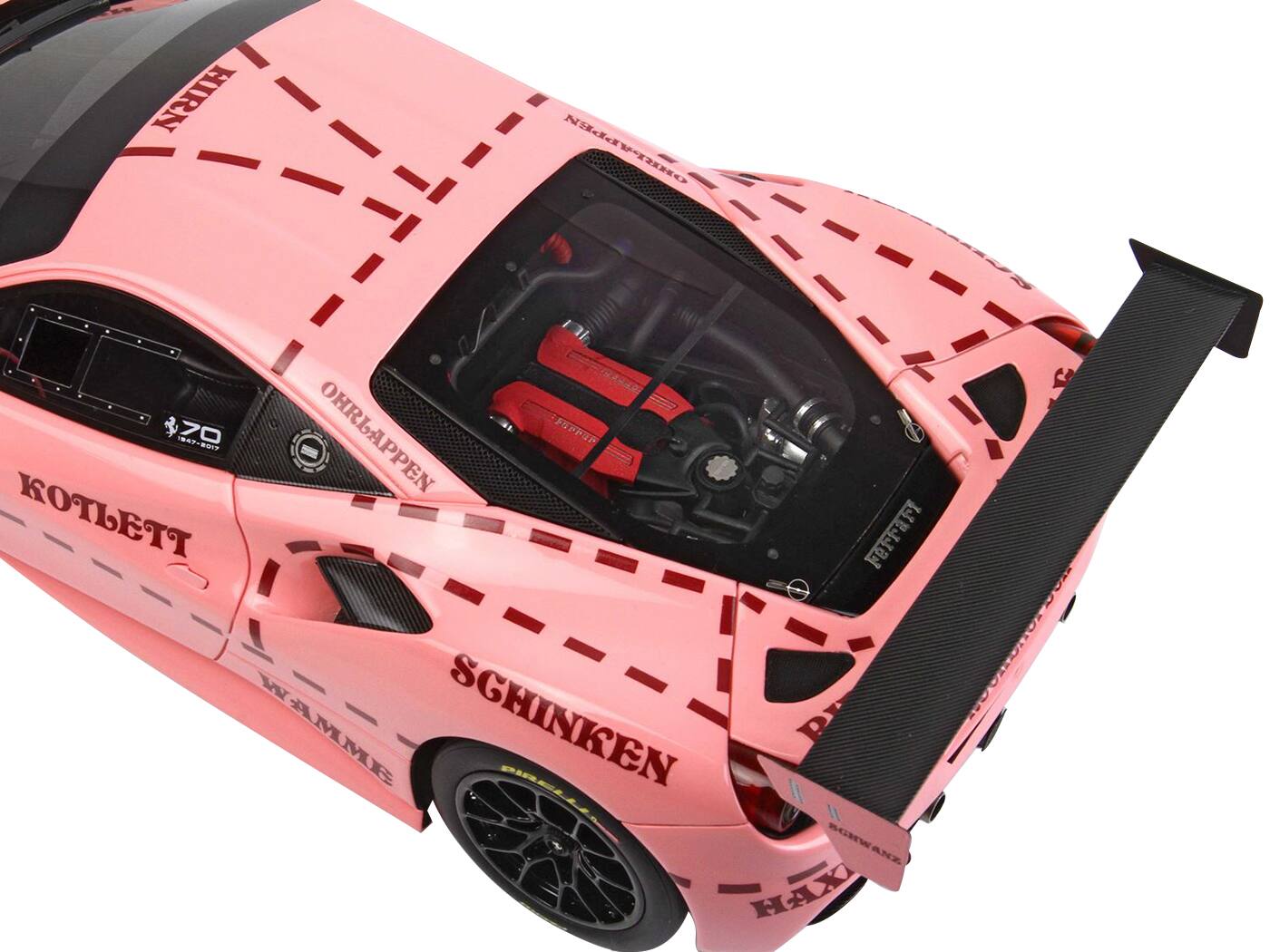 70 OHRLAPPEN KOTLETT Ferrari WAMME SCHINKEN R HAX
