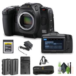 Blackmagic Design - Cinema Camera 6K (Leica L) Bundle - Black
