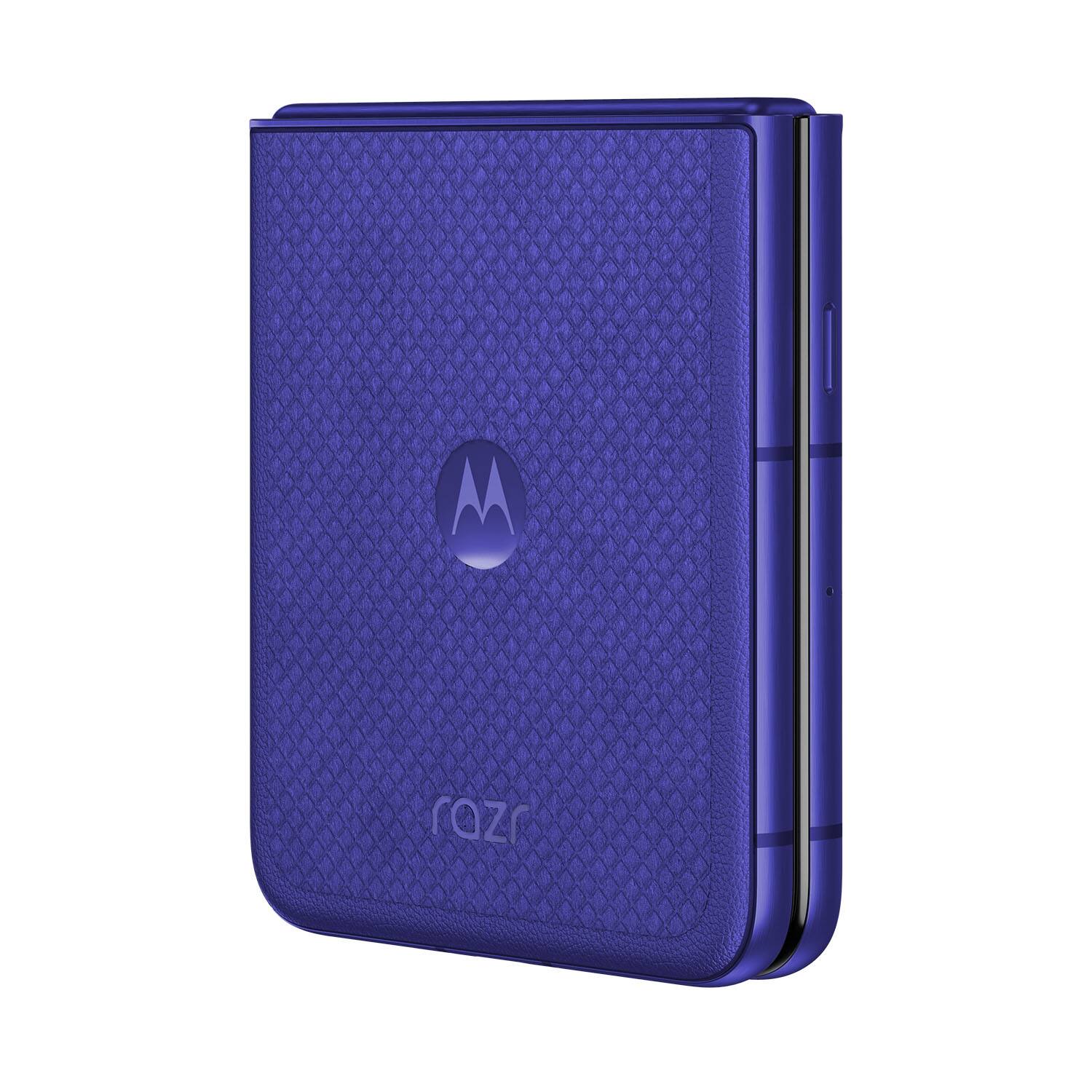 Alt View 9. Motorola - razr ultra 2026 512GB (Unlocked) - PANTONE Orient Blue.