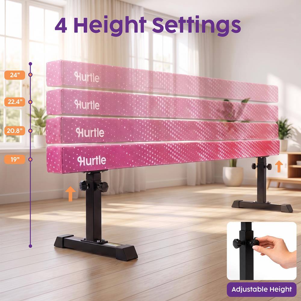 4 Height Settings

24"
Hurtle
22.4"
Hurtle
20.8"
Hurtle
19"
Hurtle

Adjustable Height