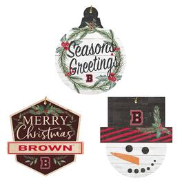 Jardine - Brown Bears Ornament Bundle - White