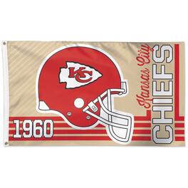 WinCraft - Kansas City Chiefs 3' x 5' Established One-Sided Flag - Multicolor